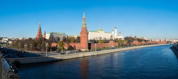 A panoramic view of Kremlin and Moskva river, Moscow, Russia - Valokuva, kuva