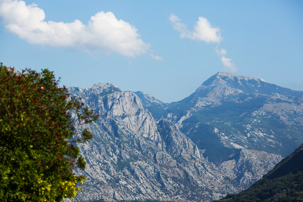 Beautiful mountain view of Kotor bay in Montenegro. - Foto, imagen