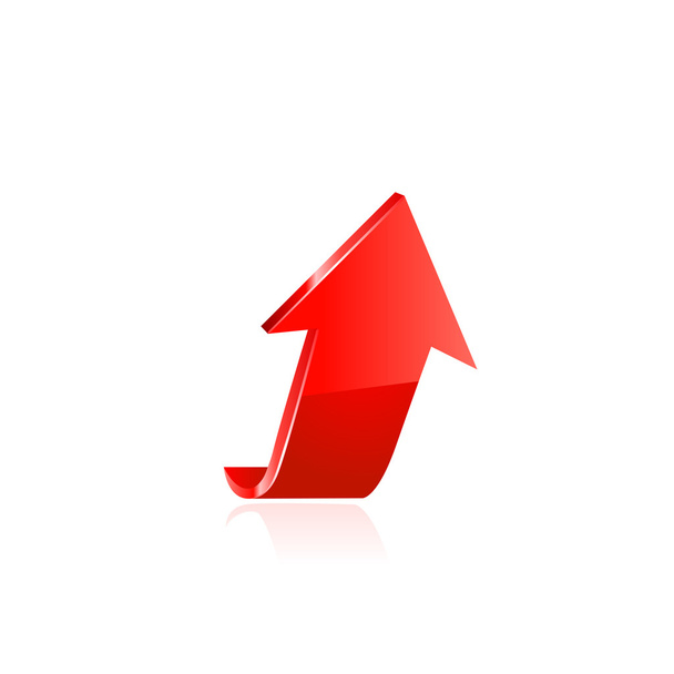 Red arrow. Vector - Vector, Image