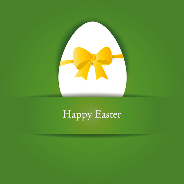 Simple and creative Easter card - Вектор,изображение