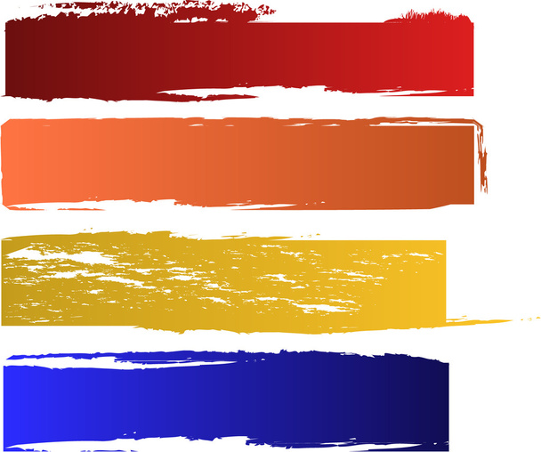 vector banners de color conjunto - Vector, imagen