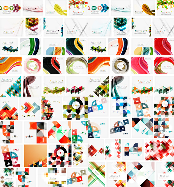 layout grafici geometrici della carta
 - Vettoriali, immagini
