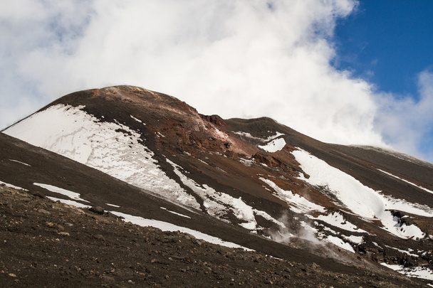 Top kraters van de vulkaan Etna - Foto, afbeelding