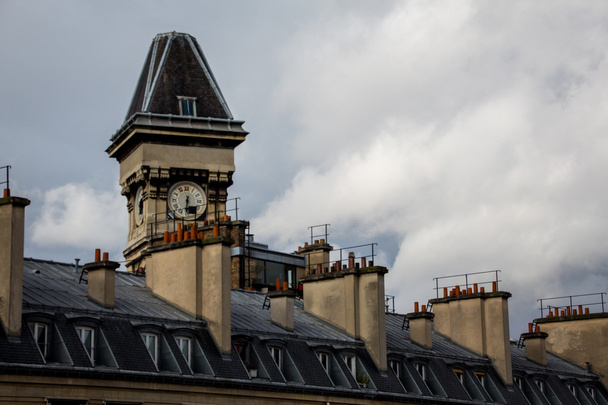 Parijs dak close-up - Foto, afbeelding