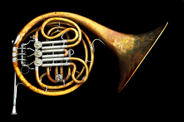 Vieux cor français
 - Photo, image