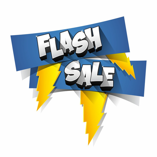 Projeto de venda de flash - Vetor, Imagem