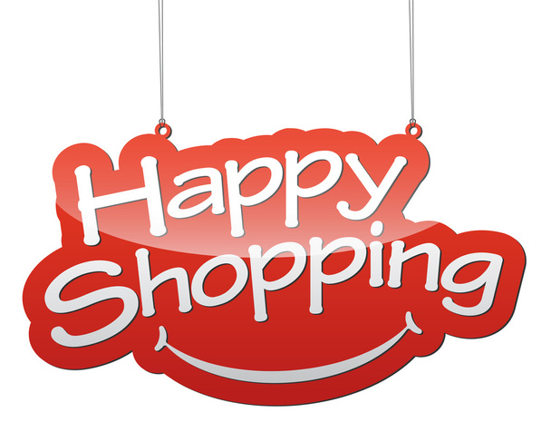 красный вектор фона счастливые покупки
 - Вектор,изображение
