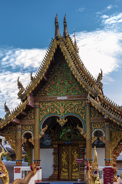 Buddhalainen temppeli Thaimaan pohjoisessa maakunnassa
. - Valokuva, kuva