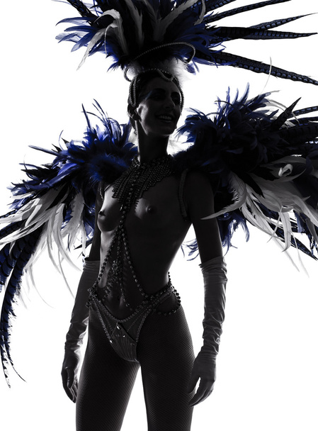 Showgirl woman revue dancer dancing - Фото, зображення