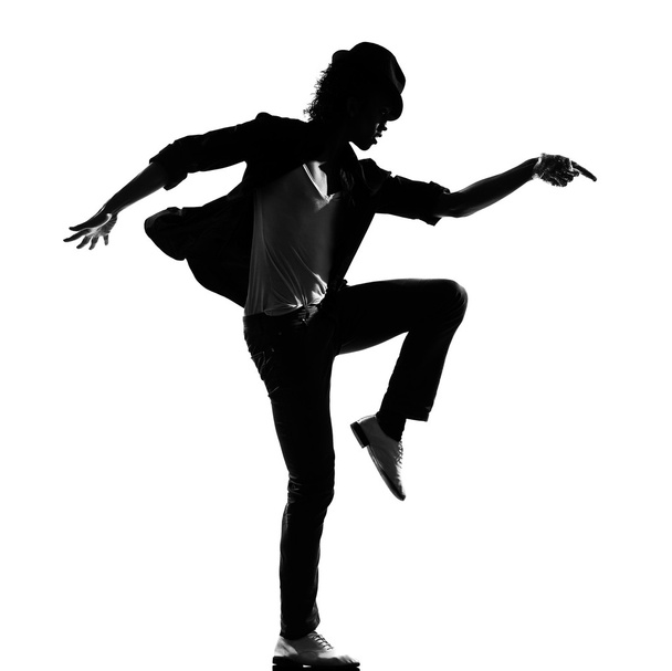 Hip hop funk dancer dancing man - Foto, immagini