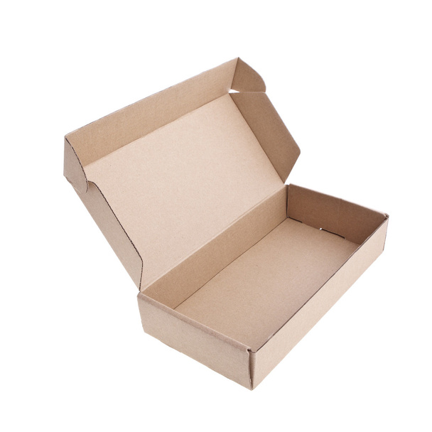Empty open paper box - Foto, Imagem