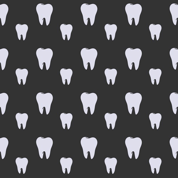 Dents blanches sur fond turquoise
 - Vecteur, image