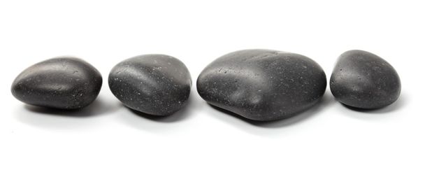 Pedras pretas
 - Foto, Imagem