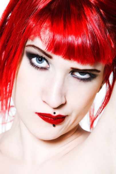 Funny & sexy expressive redhead girl - Fotó, kép