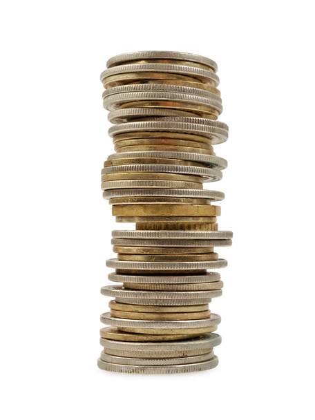 Tower of coins - Foto, afbeelding