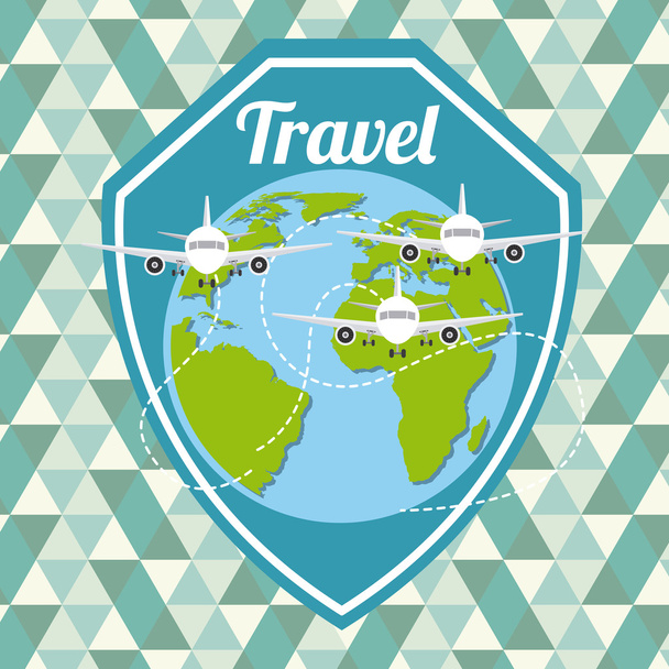Travel icons design  - Vector, Image