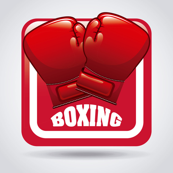 Boxing gloves design  - Vector, Image