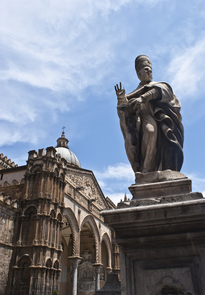Detail der Kathedrale von Palermo - Foto, Bild