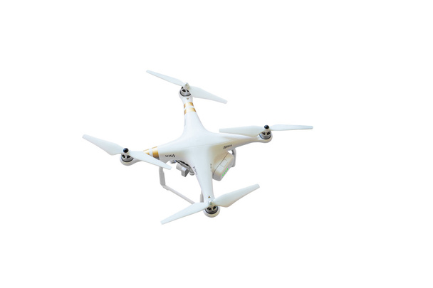 drone isolated white - Zdjęcie, obraz