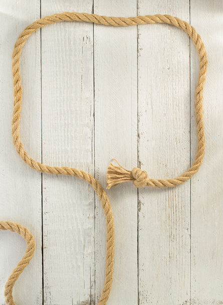 Lodní lana na dřevo - Fotografie, Obrázek