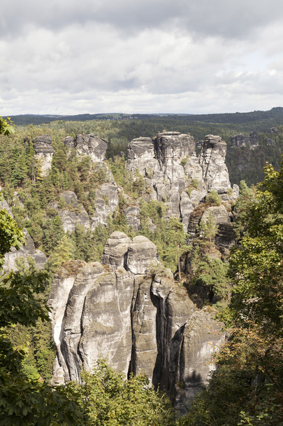 Bastei. Rock formations. Germany. - Photo, Image
