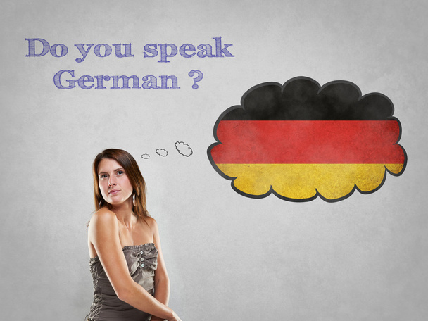 Beszél németül? - Fotó, kép