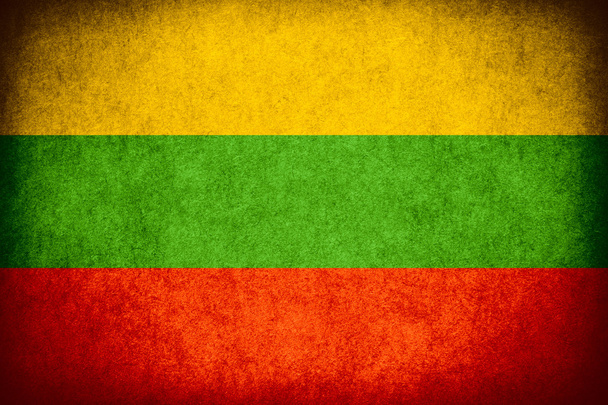 flag of Lithuania - Foto, afbeelding