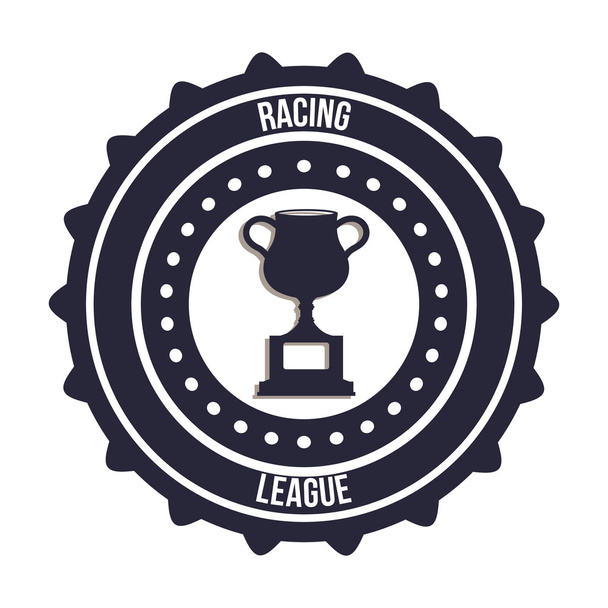 リーグ デザインをレース - ベクター画像