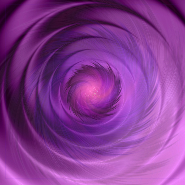 Streszczenie różowy i fioletowy obiektu koncentryczne spirale i wirujący obrotowy efekt - Zdjęcie, obraz