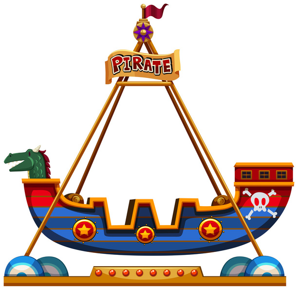 Viking jízda v karnevalu - Vektor, obrázek
