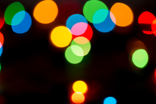 christmas lights background - Фото, зображення