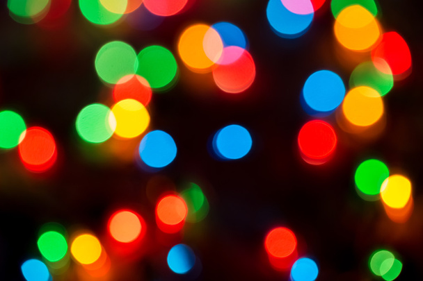 christmas lights background - Foto, Imagen