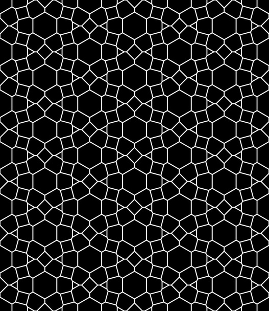 Vector moderno patrón de geometría sagrada sin costuras, fondo geométrico abstracto en blanco y negro, impresión de moda, textura retro monocromática, diseño de moda hipster
 - Vector, imagen