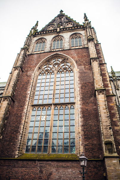 ancient church in Haarlem. - Φωτογραφία, εικόνα