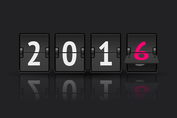 Nový rok countdown - Vektor, obrázek