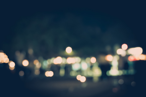 rozmazané městská světla v noci - Fotografie, Obrázek