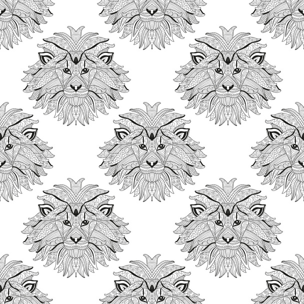 animal seamless pattern - Vector, afbeelding