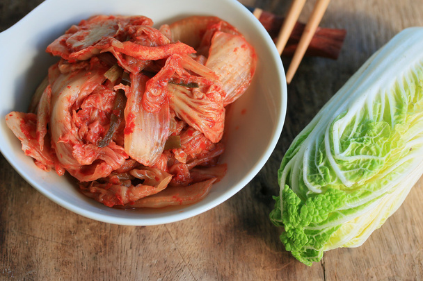 Kimchi Kohl - koreanisches Essen - Foto, Bild