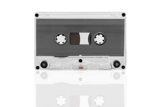 alte Tonbandkassette isoliert, - Foto, Bild