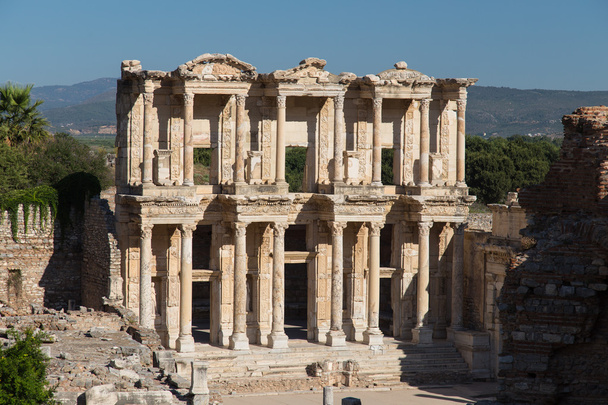 Library of Celsus in Ephesus - Foto, afbeelding