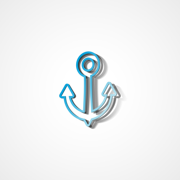Icona web di ancoraggio
 - Vettoriali, immagini
