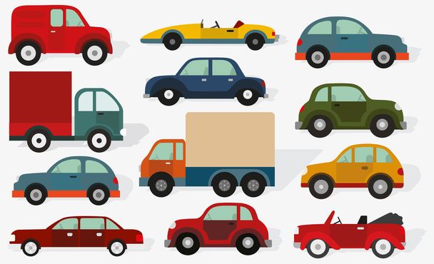 Car Icons Big Set Vector Vehicles Illustration Royalty Free SVG, Cliparts,  Vectors, and Stock Illustration. Image 58812891.