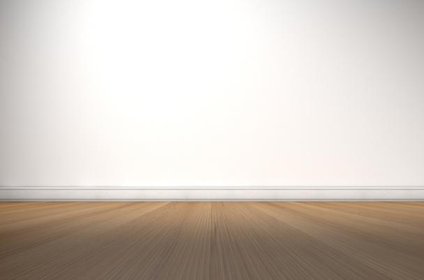 Κενό δωμάτιο με ξύλινο πάτωμα - Φωτογραφία, εικόνα