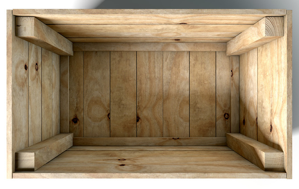 prázdné dřevěné krabice - Fotografie, Obrázek