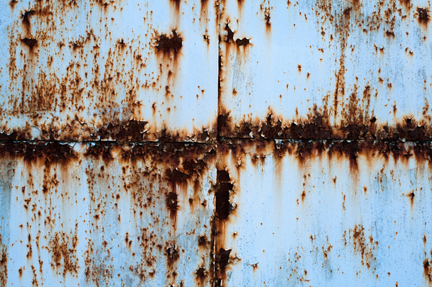 Texture of Old Rusty Plate - Fotó, kép