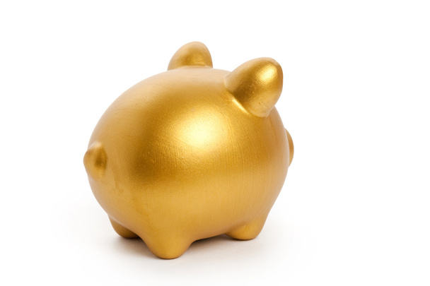 Golden Piggy Bank - Photo, Image