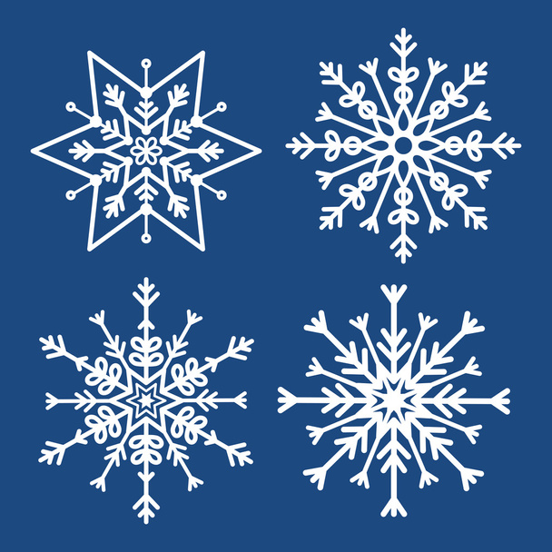 Winter snow or snowflake  - Vector, Image