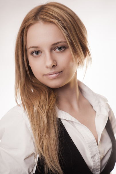 Young business lady portrait - Fotoğraf, Görsel