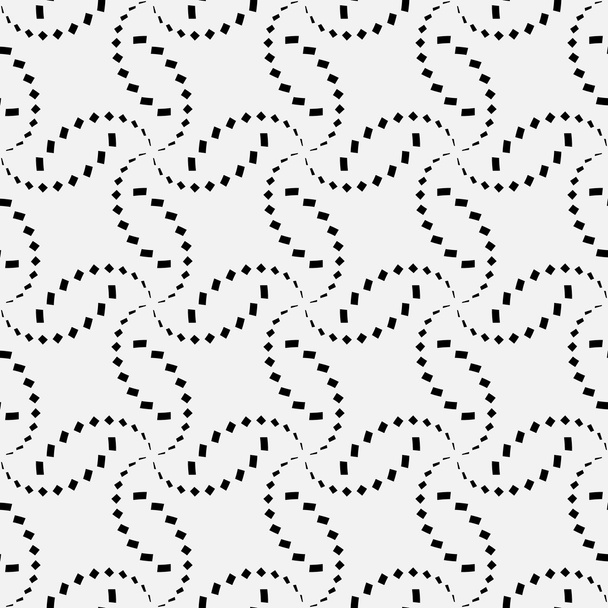 Seamless pattern of circular patterned spirals - Vector, afbeelding