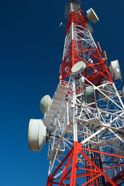 Telecommunications tower view - Photo, Image